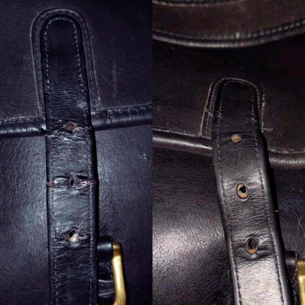 Vtg Coach Executive briefcase messenger bag  1991 - Picture 11 of 13